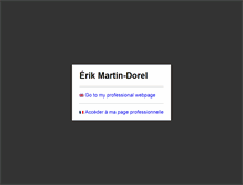 Tablet Screenshot of martin-dorel.org